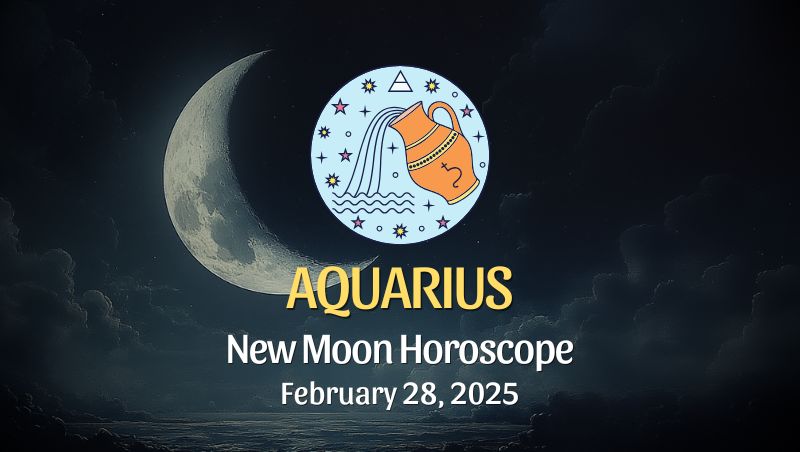 Aquarius: New Moon Horoscope, February 28, 2025