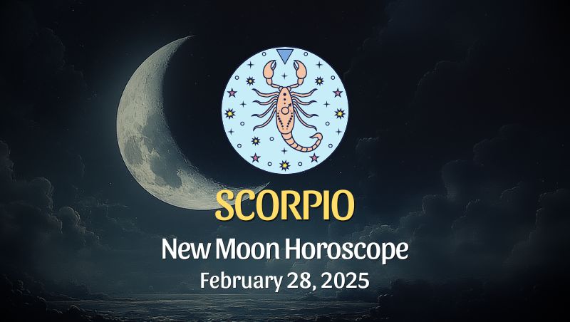 Scorpio: New Moon Horoscope, February 28, 2025